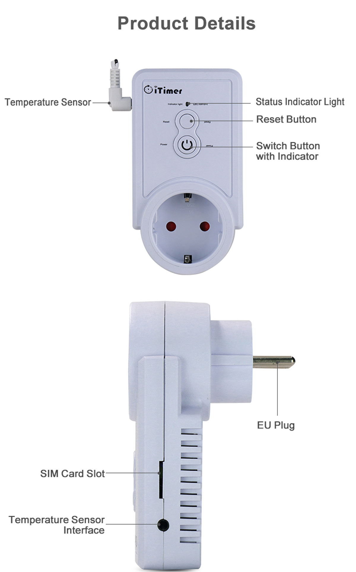 Newest GSM Thermostat Socket