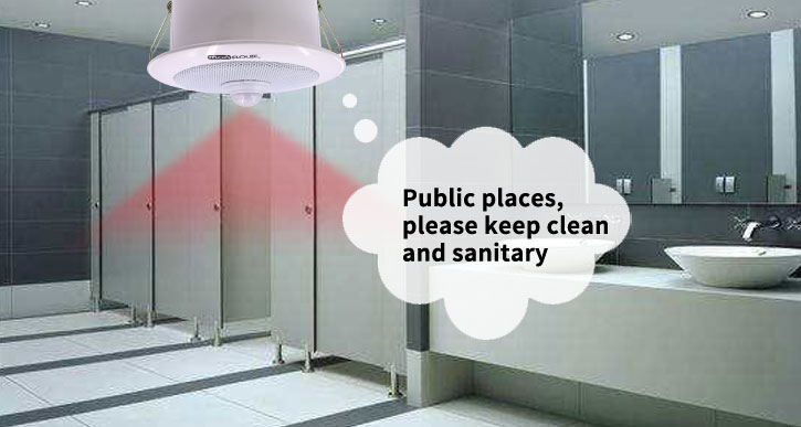 <b>Audio Reminder for restroom/toilets</b>