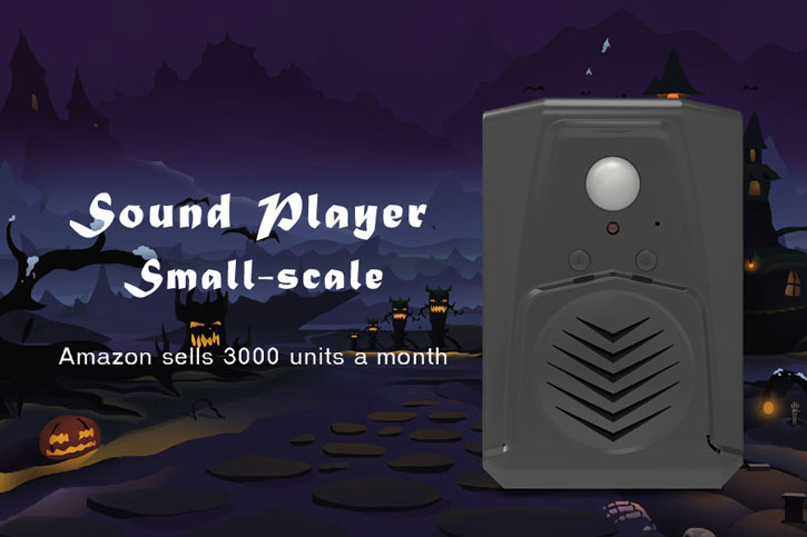 pir motion sensor sound player